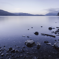 Buy canvas prints of Derwent Water Long Exposure by Tristan Morphew