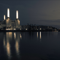Buy canvas prints of Battersea Power Station by Tristan Morphew