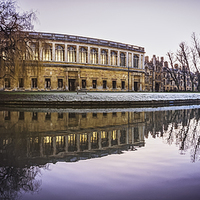 Buy canvas prints of Trinity College and the River Cam. by Tristan Morphew
