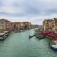 Buy canvas prints of Il Canal Grande di Venezia by Robert Parma