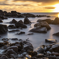 Buy canvas prints of Altens Sunrise, Aberdeen by Jamie Whyte