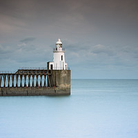 Buy canvas prints of Cambois Lighthouse by Amanda Stewart