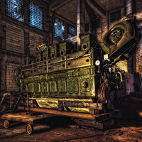 Buy canvas prints of Ship Engine by Markus  Will