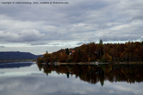 Autumn At Kochel Am See  Picture Board by rawshutterbug 