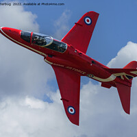 Buy canvas prints of The Red Arrow by rawshutterbug 