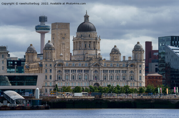 Port of Liverpool Building Picture Board by rawshutterbug 