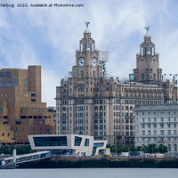 Buy canvas prints of Liverpool Liver Building by rawshutterbug 