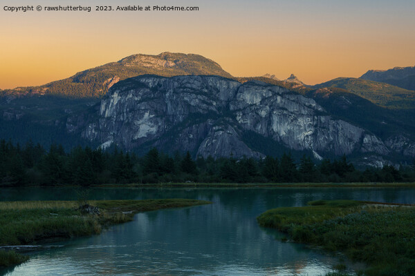 Stawamus Chief Peaks at Squamish Picture Board by rawshutterbug 