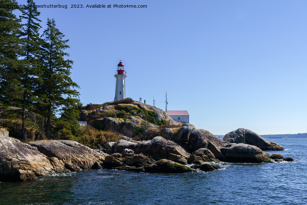 Point Atkinson Lighthouse Picture Board by rawshutterbug 