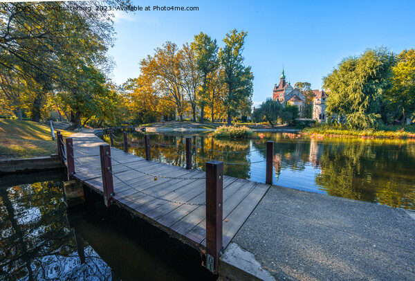 Autumn Serenity Vajdahunyad Castle in Budapest Picture Board by rawshutterbug 