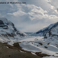 Buy canvas prints of Canada Columbia Icefield Panorama by rawshutterbug 