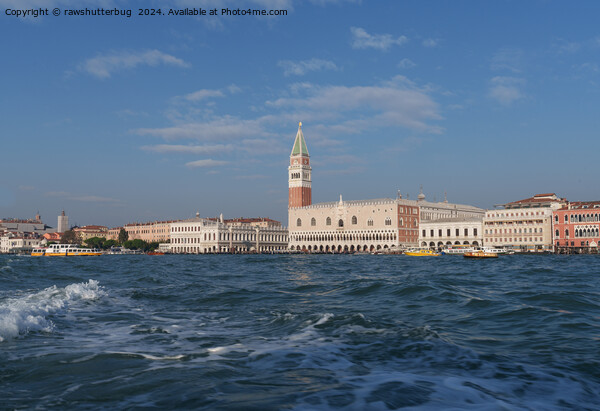 Doge's Palace From The Lagoon Picture Board by rawshutterbug 