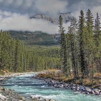 Buy canvas prints of Athabasca River by rawshutterbug 