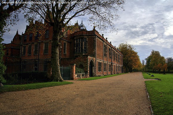  Aston Hall Manor House Picture Board by rawshutterbug 