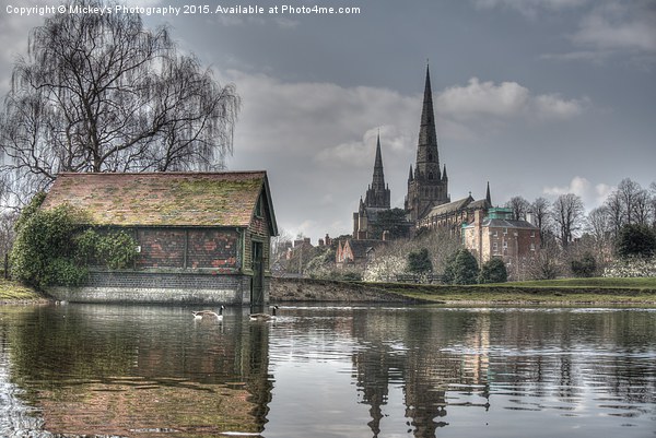 Lichfield Cathedral Picture Board by rawshutterbug 