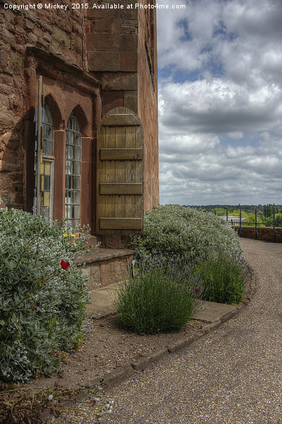 Castle Window Picture Board by rawshutterbug 