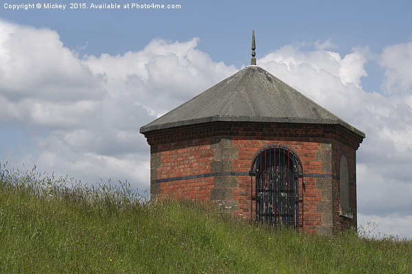 Chasewater Valve House Picture Board by rawshutterbug 