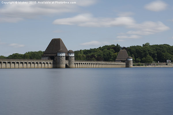 The Moehnesee Dam Picture Board by rawshutterbug 