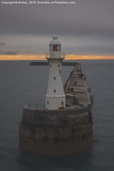 Dover Lighthouse Picture Board by rawshutterbug 