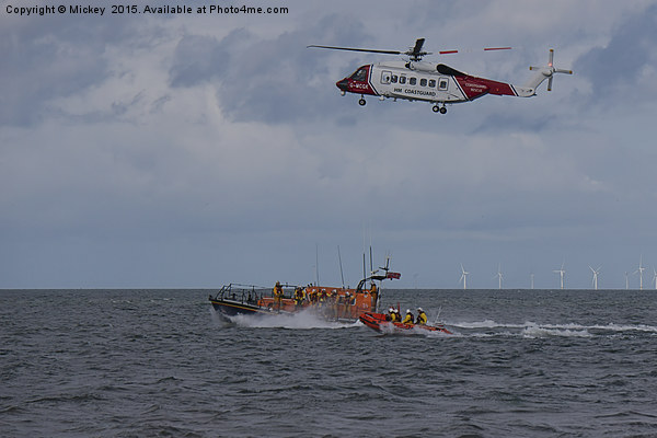 Rhyl Air Sea Rescue Picture Board by rawshutterbug 
