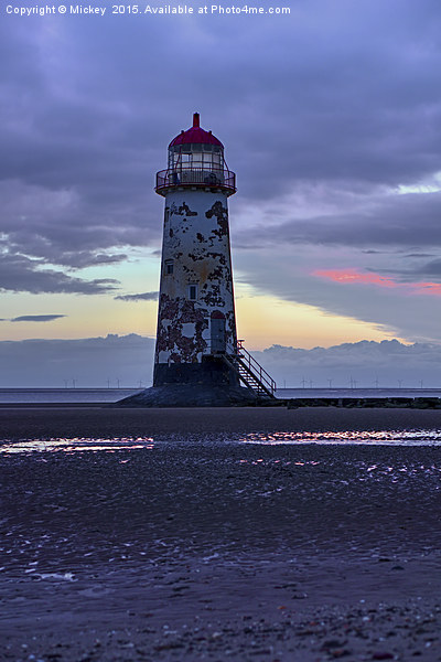 Talacre Lighthouse Picture Board by rawshutterbug 