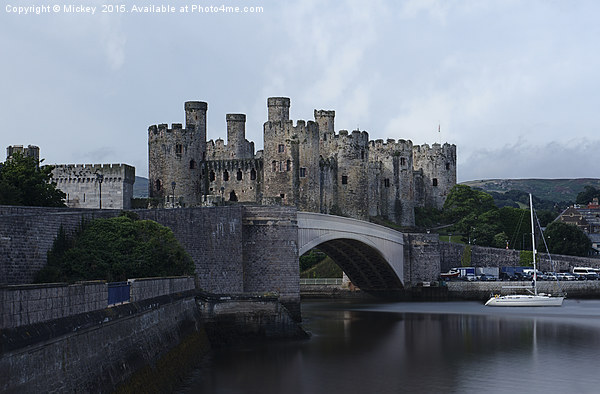 Conwy Castle Picture Board by rawshutterbug 