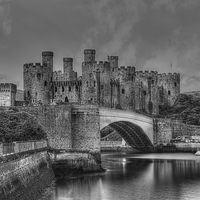 Buy canvas prints of Conwy Castle by rawshutterbug 