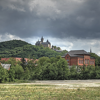 Buy canvas prints of View Towards Wernigerode Castle by rawshutterbug 