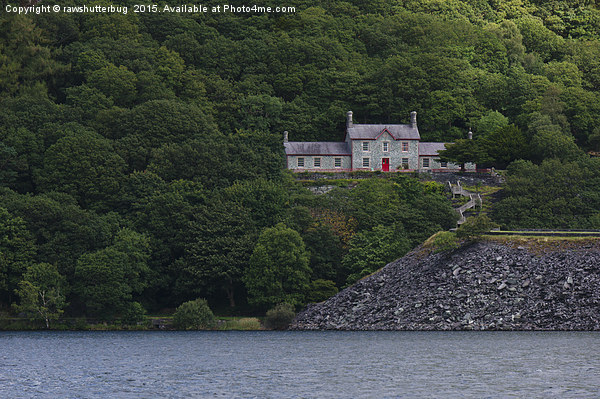 THe House By The Llyn Peris Picture Board by rawshutterbug 