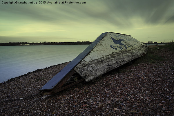 Chasewater Wreck Picture Board by rawshutterbug 