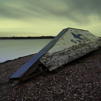 Buy canvas prints of Chasewater Wreck by rawshutterbug 