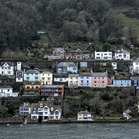 Buy canvas prints of Dartmouth From The Ferry by rawshutterbug 