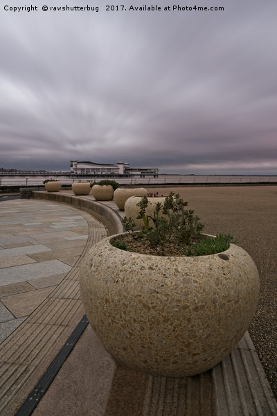 Weston-Super-Mare Seafront View Towards The Grand  Picture Board by rawshutterbug 