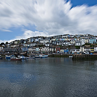 Buy canvas prints of Brixham The Colourful Harbour by rawshutterbug 