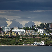 Buy canvas prints of Funnel Clouds Over Torquay by rawshutterbug 