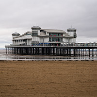 Buy canvas prints of Weston-Super-Mare Grand Pier by rawshutterbug 