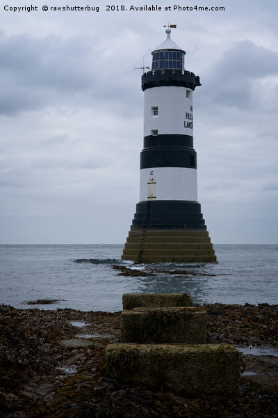 Trwyn Du Lighthouse Picture Board by rawshutterbug 