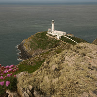 Buy canvas prints of South Stack Lighthouse by rawshutterbug 