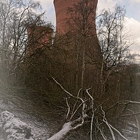Buy canvas prints of Ironbridge Cooling Tower by rawshutterbug 