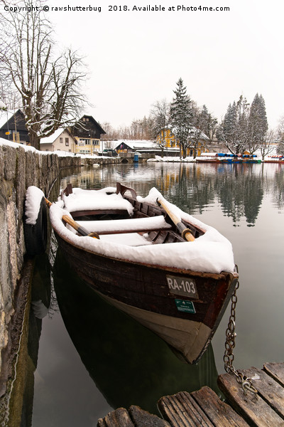 Boats At The Bled Lake Picture Board by rawshutterbug 