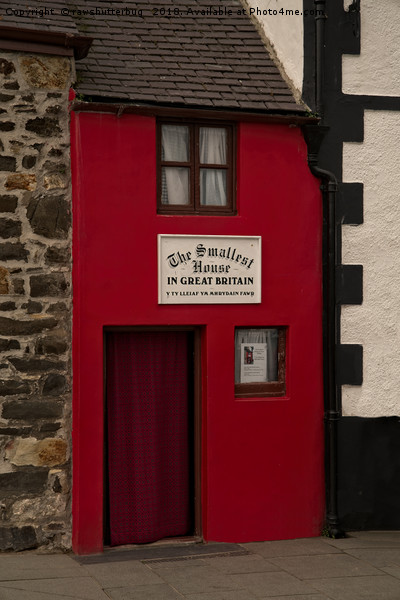 Smallest House In Great Britain Picture Board by rawshutterbug 