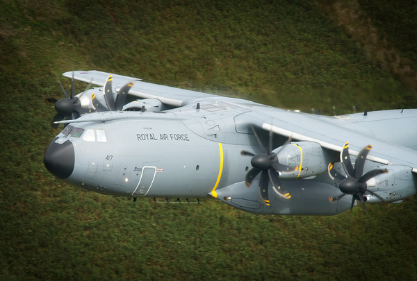 Airbus A400M At Mach Loop - Bwlch Picture Board by rawshutterbug 
