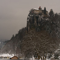 Buy canvas prints of Bled Castle by rawshutterbug 
