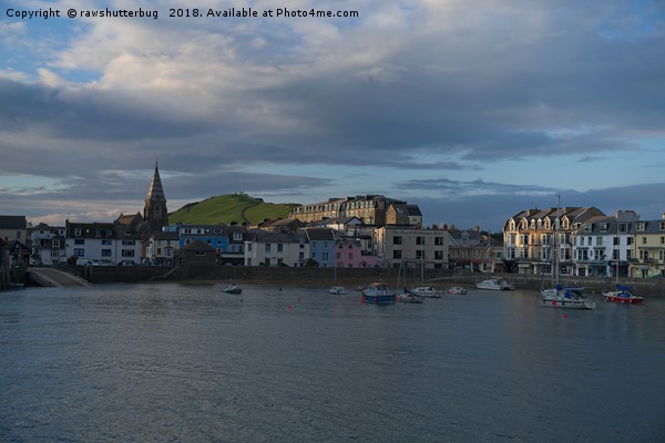 Ilfracombe At Sunset Picture Board by rawshutterbug 