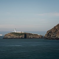 Buy canvas prints of South Stack Lighthouse by rawshutterbug 