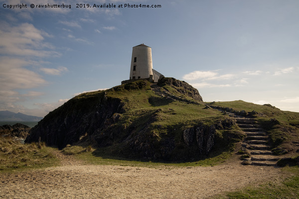 Tŵr Mawr Lighthouse Picture Board by rawshutterbug 