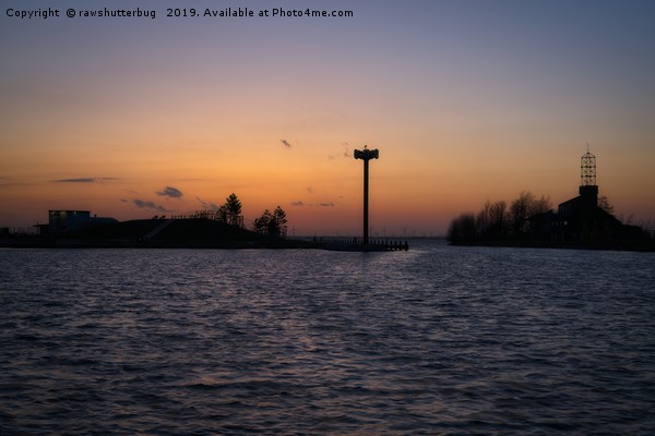 Harderwijk Sunset Picture Board by rawshutterbug 
