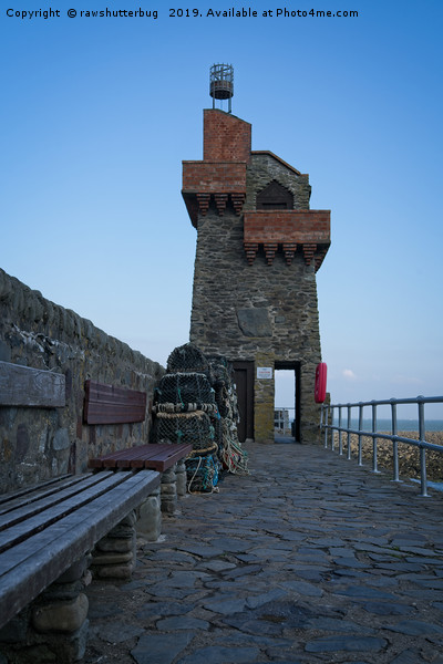Rhenish Tower At The Lynmouth Pier  Picture Board by rawshutterbug 