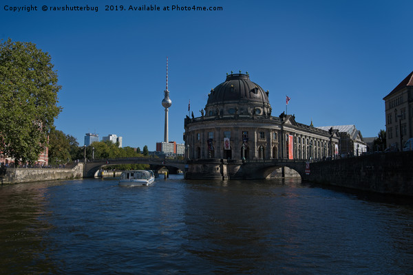 Bode Museum And TV Tower From The River Spree Picture Board by rawshutterbug 