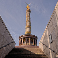 Buy canvas prints of Siegessäule - Victory Column Berlin by rawshutterbug 